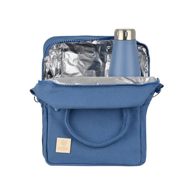 Ισοθερμική Τσάντα Φαγητού 7lt Estia Save The Aegean Denim Blue 01-16944