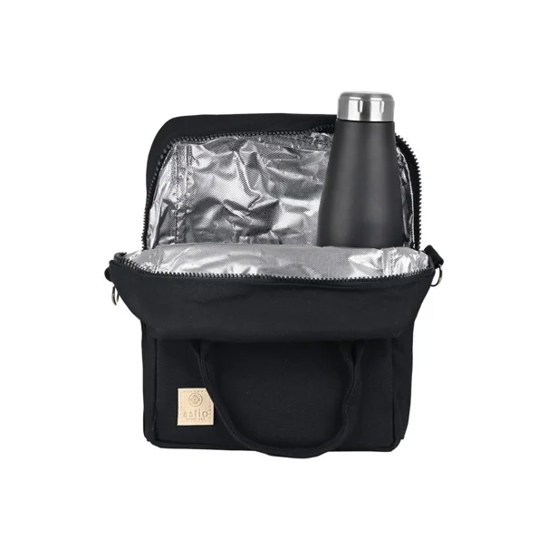 Ισοθερμική Τσάντα Φαγητού 7lt Estia Save The Aegean Midnight Black 01-16982