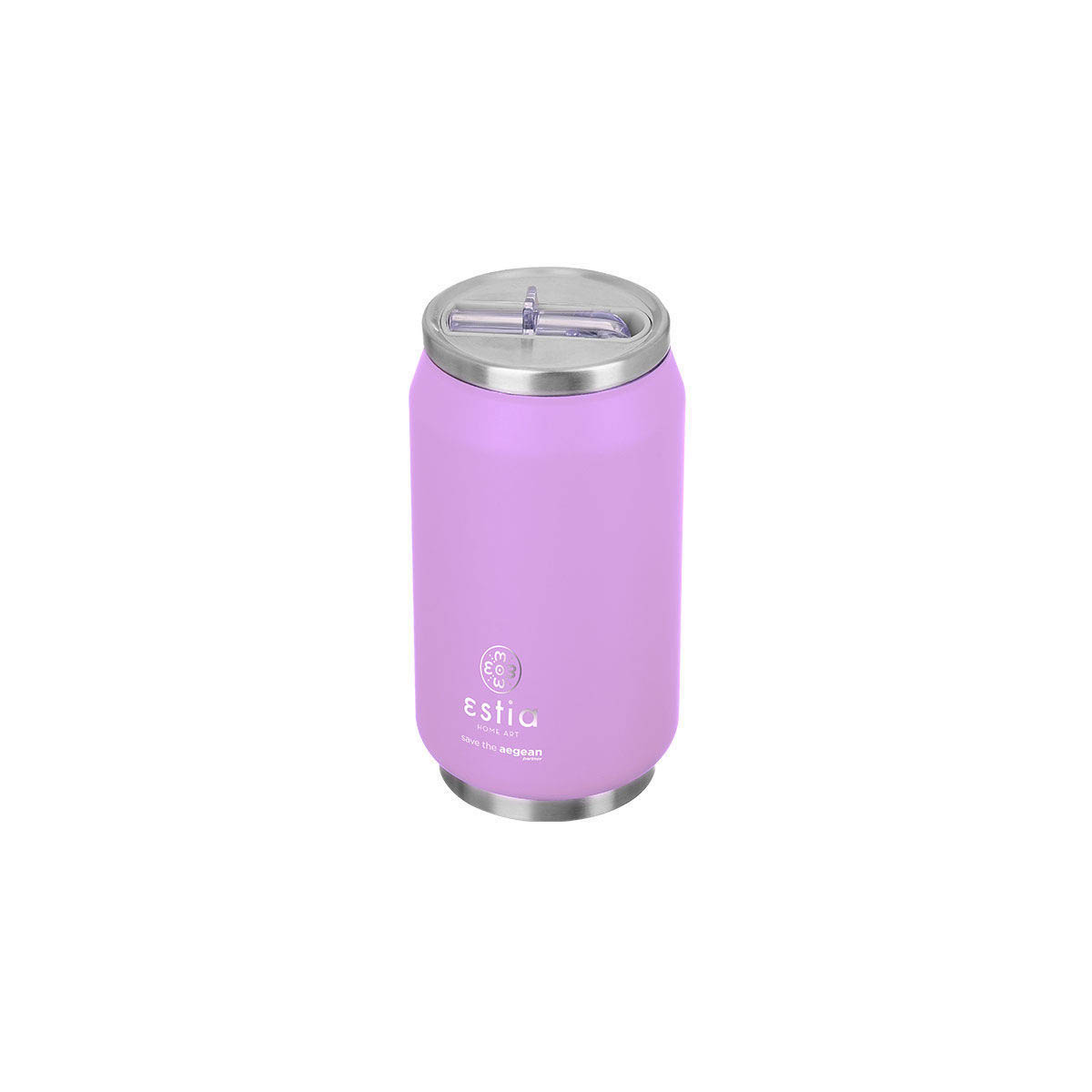 Ποτήρι Θερμός 300ml Estia Save The Aegean Lavender Purple 01-16715