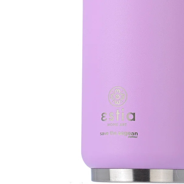 Ποτήρι Θερμός 300ml Estia Save The Aegean Lavender Purple 01-16715