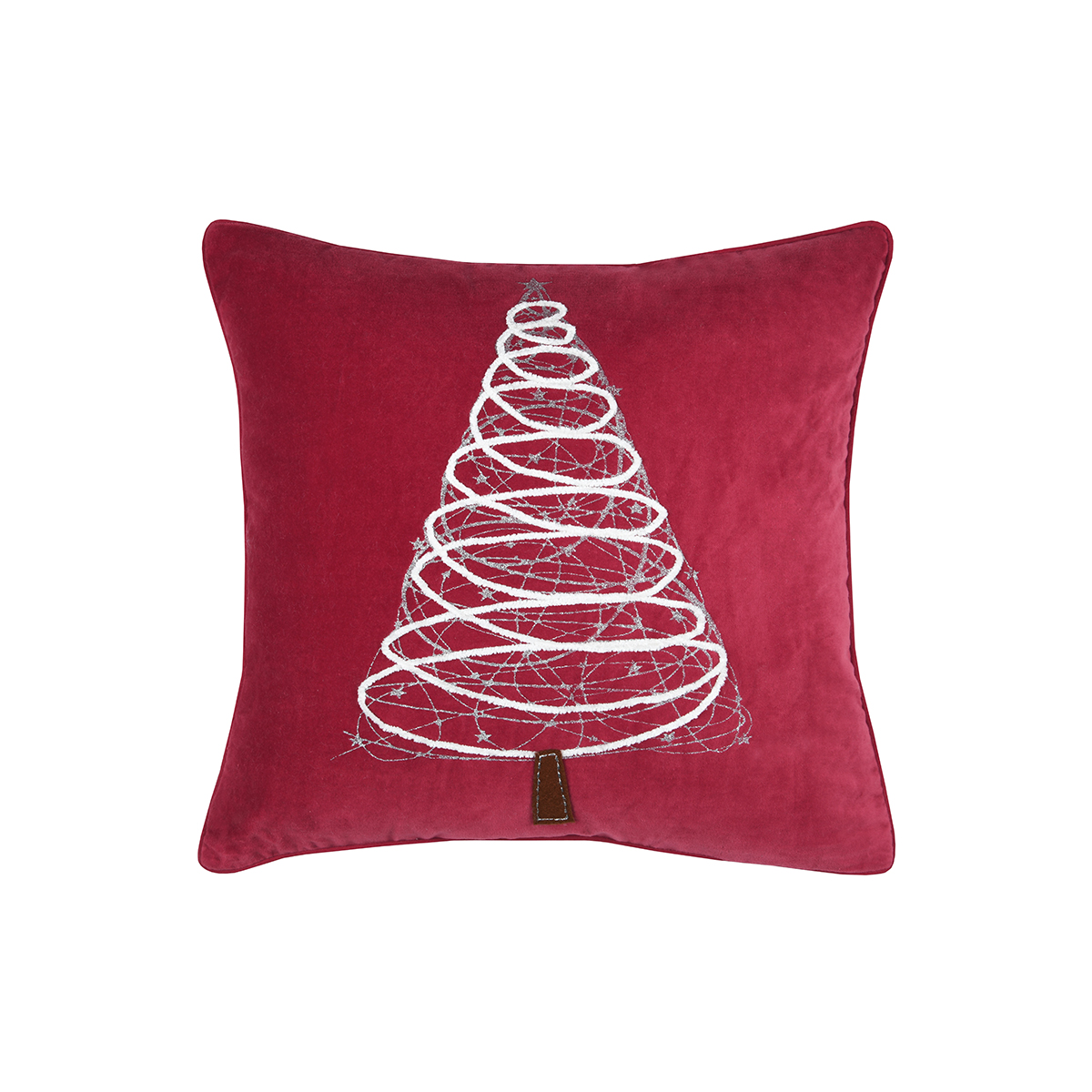 Χριστουγεννιάτικο Μαξιλάρι (45x45) S-F Decor Red C1C764003