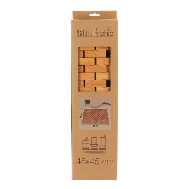 Ξύλινη Πλατφόρμα Μπάνιου/Duckboard (45x45) T-D 7408195 Bamboo