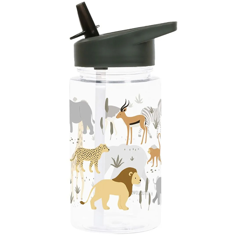 Παγούρι 450Ml με Καλαμάκι Α Little Lovely Company Savannah Dbsagr48 Παιδικά Είδη Φαγητού & Αξεσουάρ Σερβιρίσματος Μπουκάλια Παγούρια Spitishop