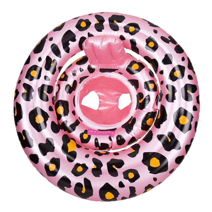Βρεφικό Σωσίβιο (0-12 Μηνών) Swim Essentials Leopard Rose Gold Θαλάσσης Παιδικά Είδη Σωσίβια - Μπρατσάκια Spitishop