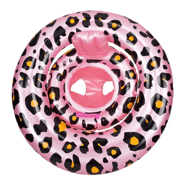 Βρεφικό Σωσίβιο (0-12 Μηνών) Swim Essentials Leopard Rose Gold