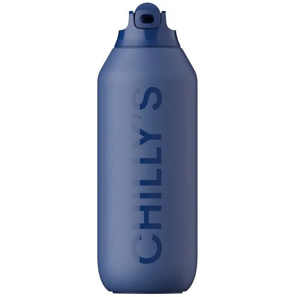Μπουκάλι Θερμός 500ml Chilly's Series 2 Flip Whale Blue