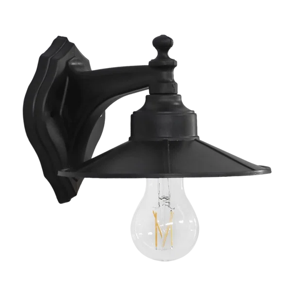 Απλίκα Τοίχου Heronia Petra 07-1219 Black