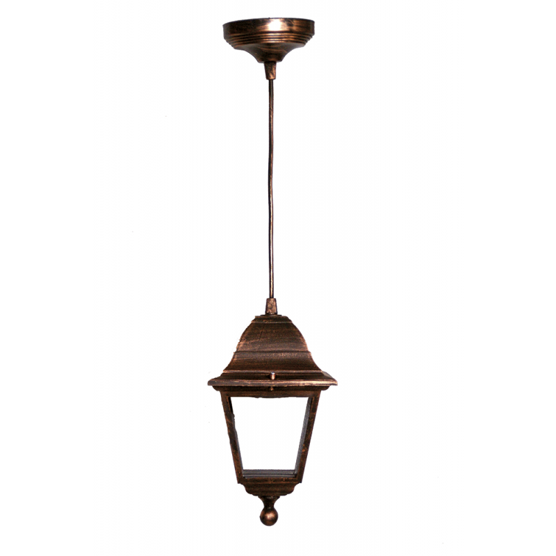 Φωτιστικό Οροφής Μονόφωτο Heronia Hermes 510 11-0044 Copper