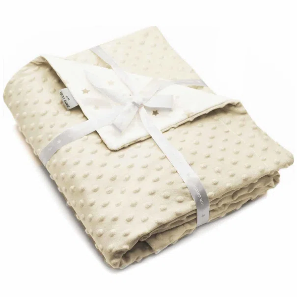 Κουβέρτα Βελουτέ Κούνιας (110x140) Pierre Cardin Toppy Beige