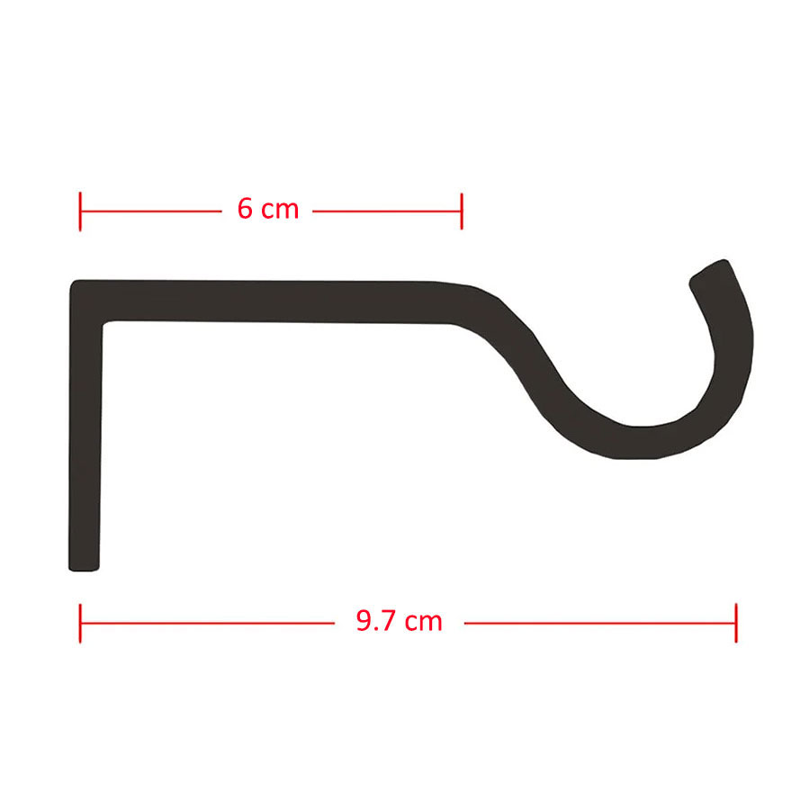 Κουρτινόξυλο Φ19Mm Μονό Επεκτεινόμενο 210-380Cm με Άκρα L-N Zen Silver Black 75033210931 οι Επιλογές μας Κουρτίνες Spitishop