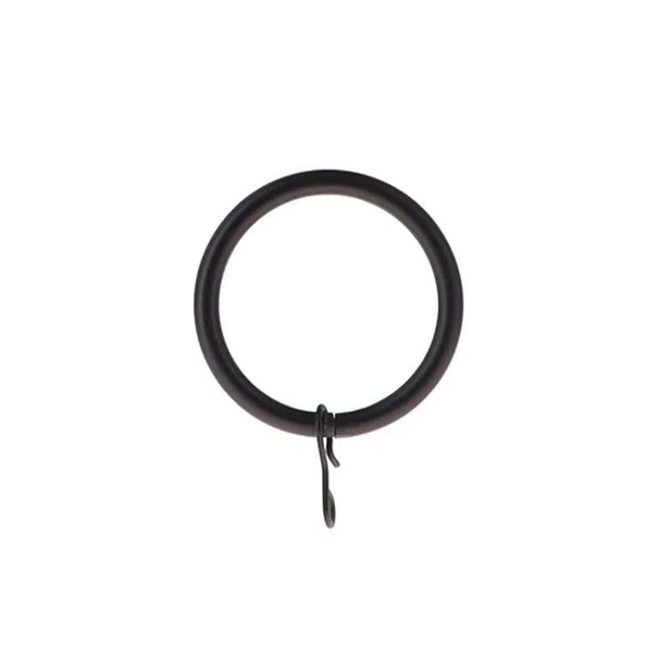 Κρίκοι Κουρτίνας 8τμχ (Φ28) L-N Mat Black 7931955