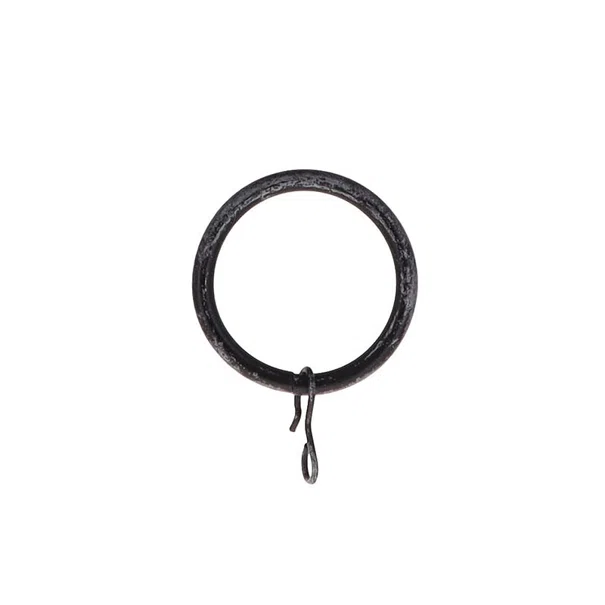 Κρίκοι Κουρτίνας 8τμχ (Φ20) L-N Black 790196