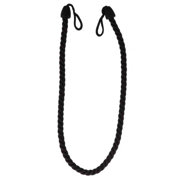 Δέστρα Κουρτίνας L-N Black 200396