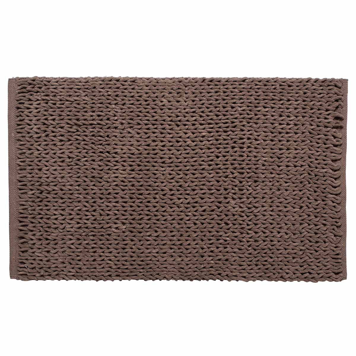 Πατάκι Μπάνιου (60x100) Silk Fashion Αλυσίδα Μπεζ