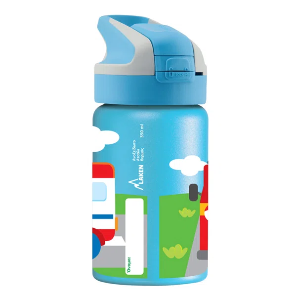 Παγούρι - Θερμός 350ml Με Καλαμάκι Laken Οχήματα