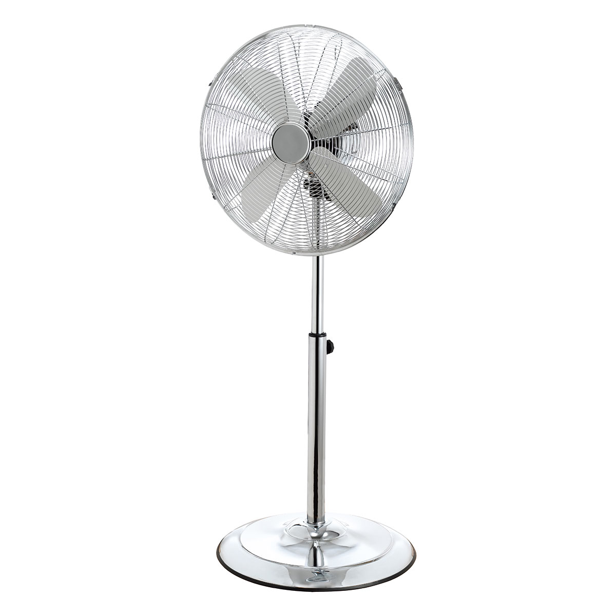 Ανεμιστήρας Δαπέδου Με Ορθοστάτη Vintage 50W Eurolamp 147-29082 Inox