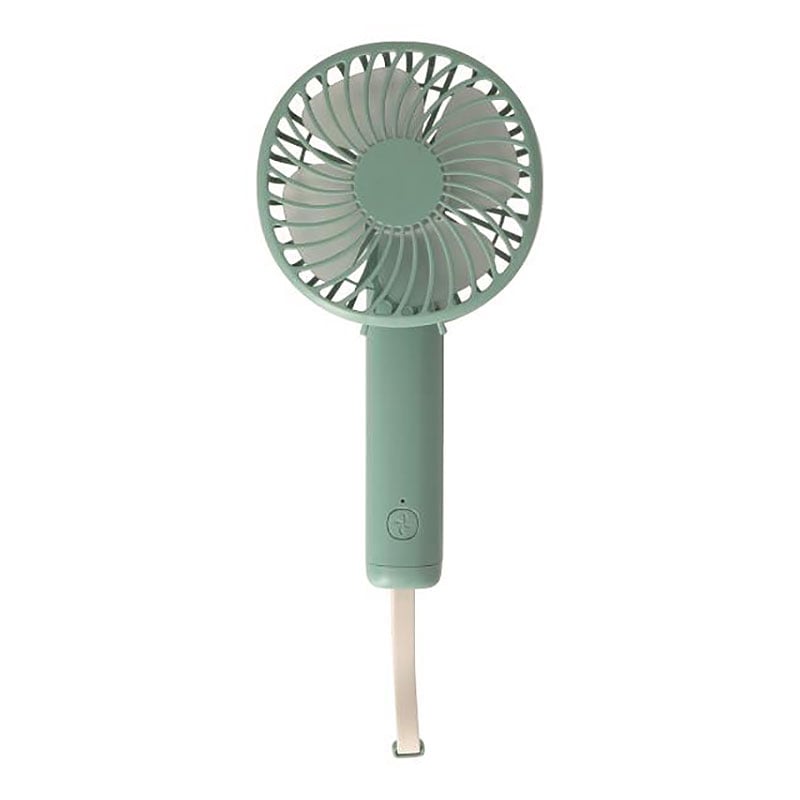 Ανεμιστηράκι Χειρός/Επιτραπέζιο USB Eurolamp 300-20522 Green