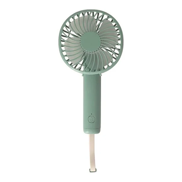 Ανεμιστηράκι Χειρός/Επιτραπέζιο USB Eurolamp 300-20522 Green