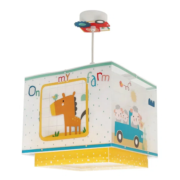 Παιδικό Φωτιστικό Οροφής Μονόφωτο Ango My Farm 63402