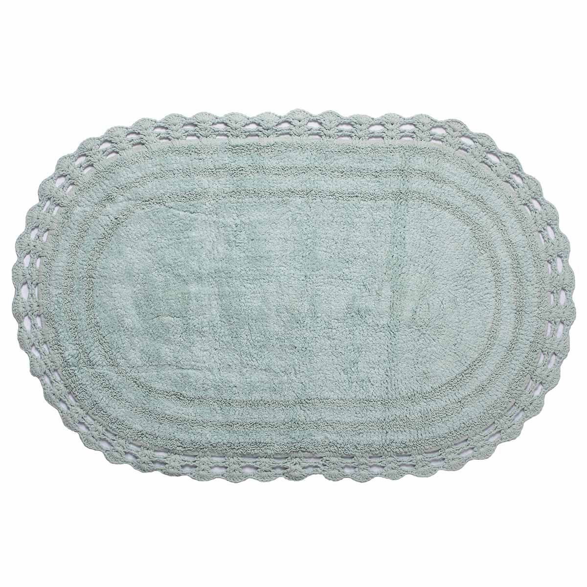 Οβάλ Χαλί Διαδρόμου (70x140) Silk Fashion Mint