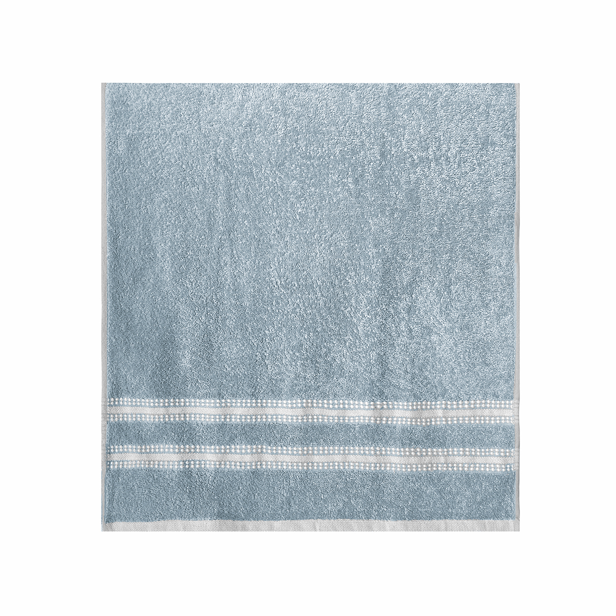 Πετσέτες Μπάνιου (Σετ 3Τμχ) Nef-Nef Homeware Promise Dusty Aqua 480Gsm Λευκά Είδη Σετ Spitishop