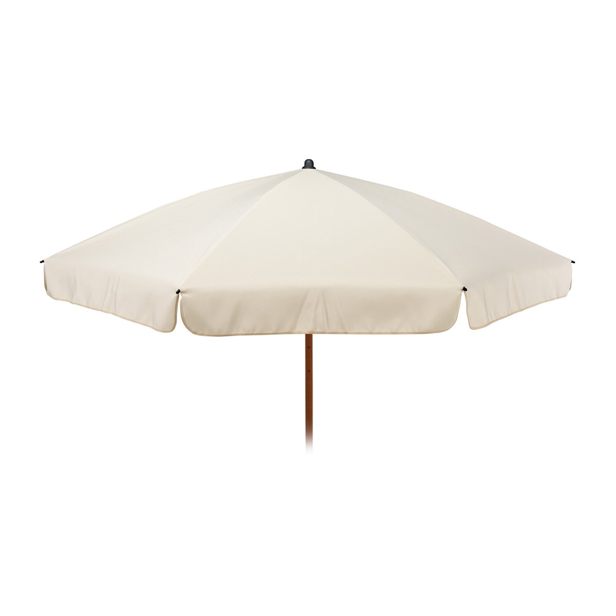 Ομπρέλα Θαλάσσης (Φ220) K-M Με Προστασία UPF Cream X11000340