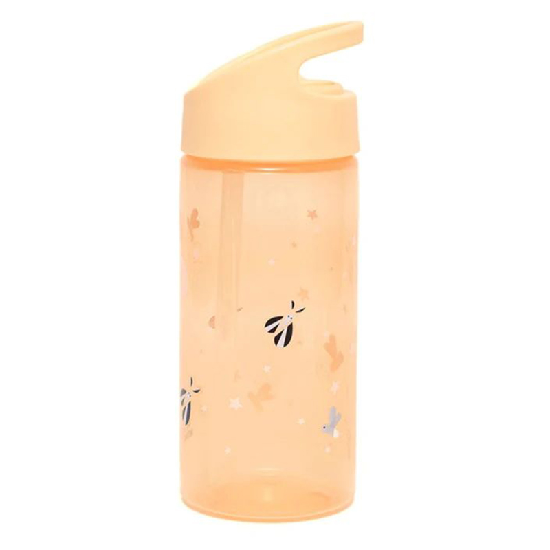 Παγούρι 380Ml με Καλαμάκι Petit Monkey Fox Fireflies Παιδικά Είδη Φαγητού & Αξεσουάρ Σερβιρίσματος Μπουκάλια Παγούρια Spitishop
