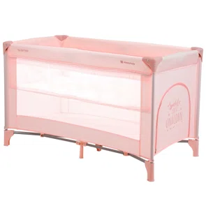 Παρκοκρέβατο 2 Θέσεων (0+ Μηνών/Έως 15kg) Kikka Boo So Gifted Pink 2023