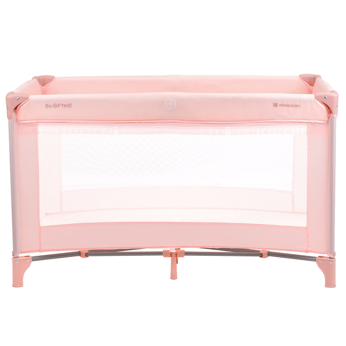 Παρκοκρέβατο 2 Θέσεων (0+ Μηνών/Έως 15kg) Kikka Boo So Gifted Pink 2023