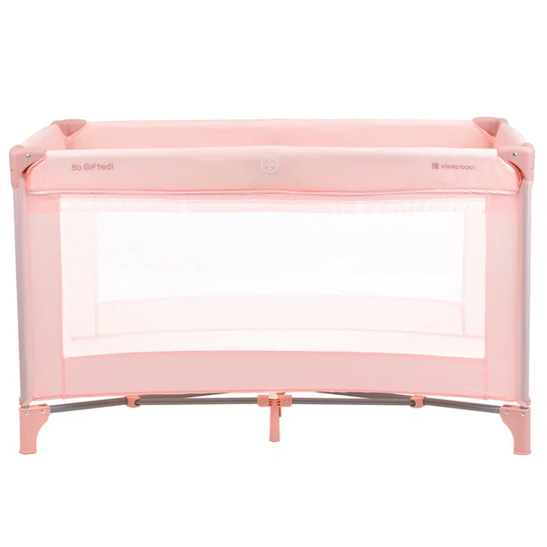 Παρκοκρέβατο 2 Θέσεων (0+ Μηνών/Έως 15kg) Kikka Boo So Gifted Pink 2023