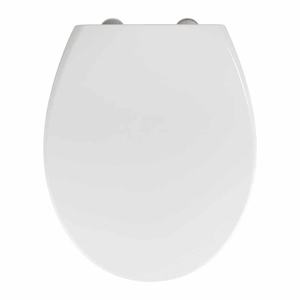 Καπάκι Λεκάνης 2 σε 1 (41 5X37 5) Wenko Delos White 22973100 Μπάνιο Καπάκια - Τουαλέτας Spitishop