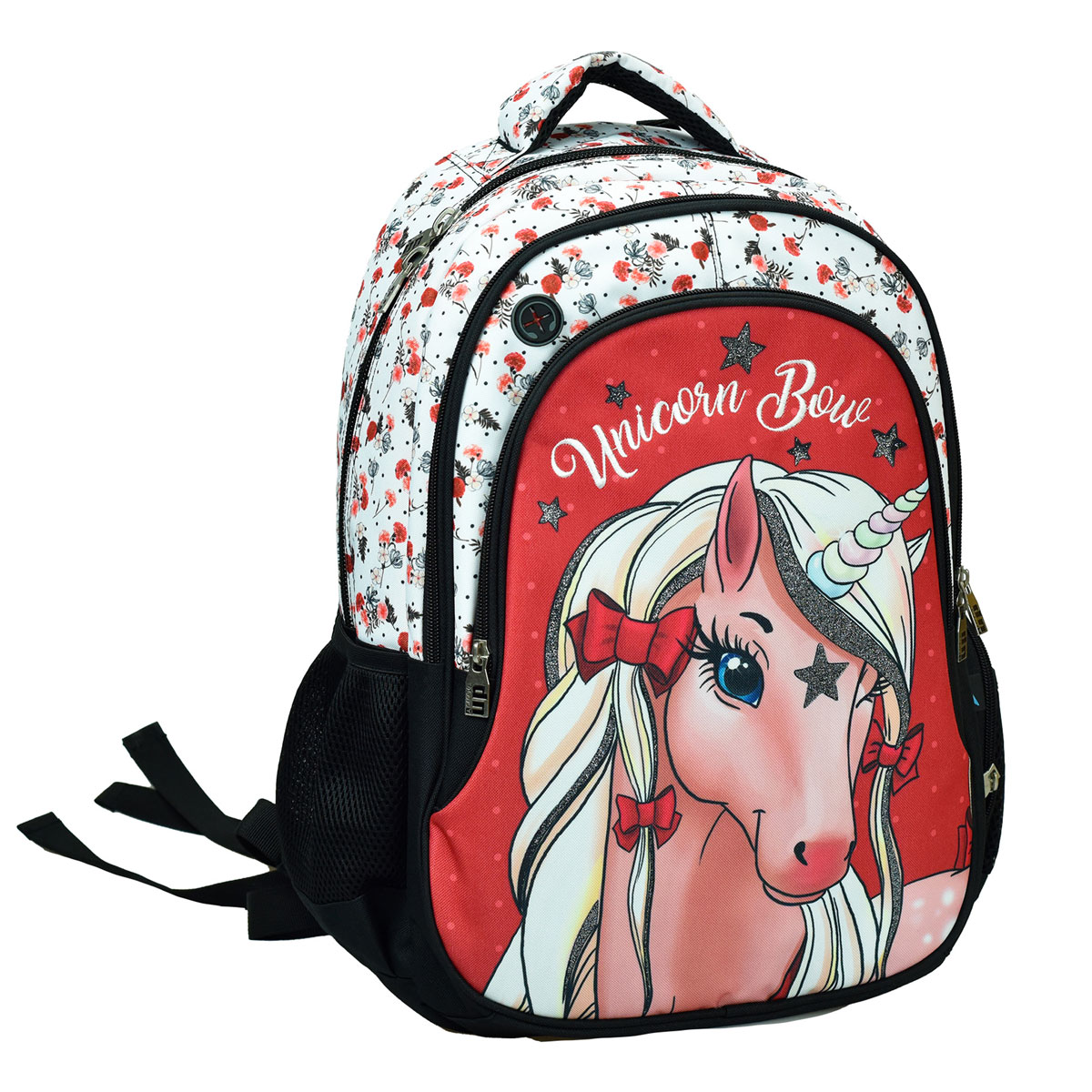 Σχολική Τσάντα Δημοτικού (30x28x48) Back Me Up Unicorn Bow