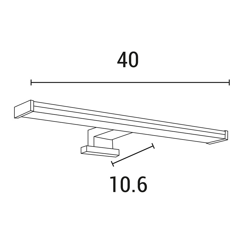 Φωτιστικό Μπάνιου Led Eurolamp 145-21506 Μπάνιο Φωτιστικά Spitishop