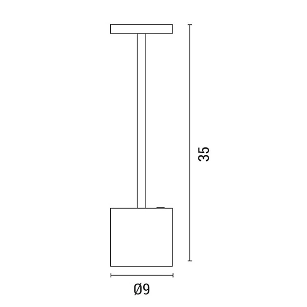 Επιτραπέζιο Φωτιστικό Επαναφορτιζόμενο LED Dimmable Eurolamp 144-70007