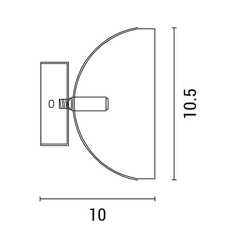 Απλίκα Τοίχου Led Eurolamp 144-55003 Φωτιστικά Spitishop