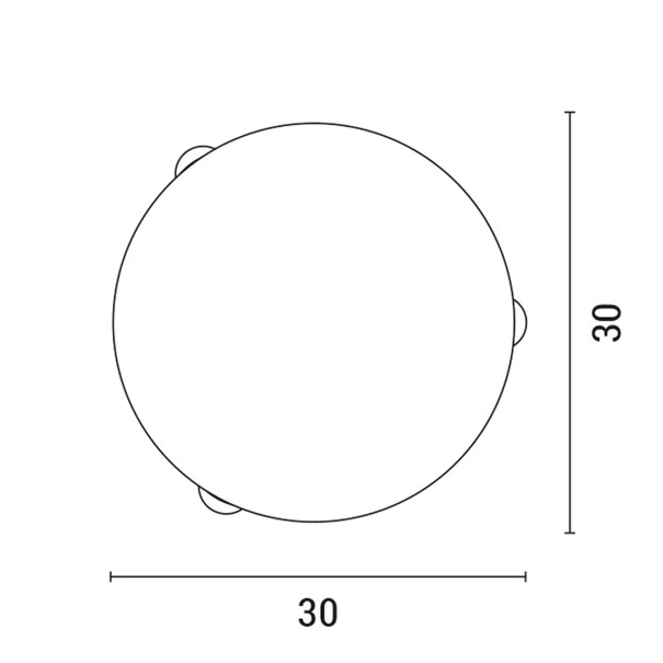 Φωτιστικό Πλαφονιέρα Eurolamp Eris 145-22414
