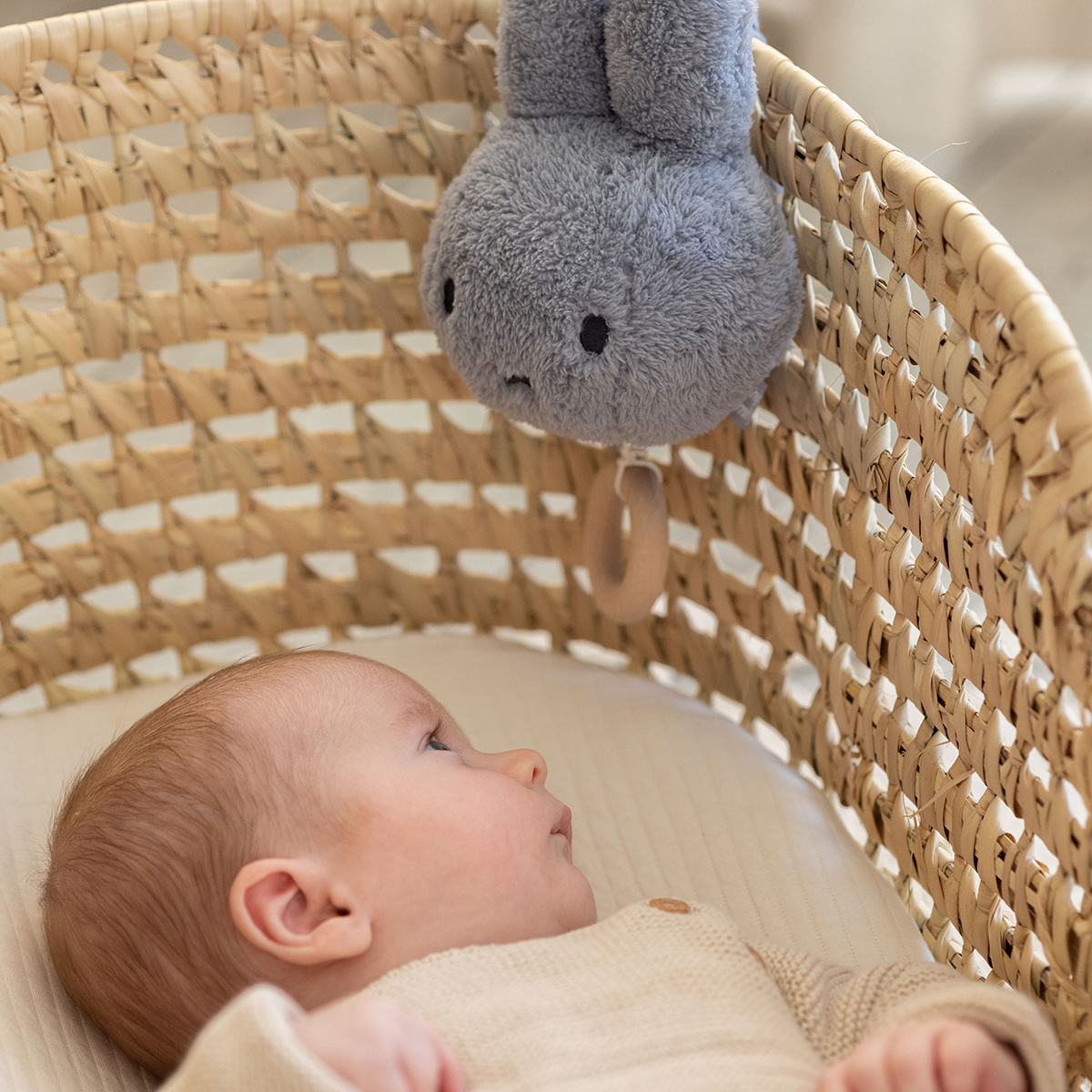 Κρεμαστό Λούτρινο Ζωάκι Με Ήχο Miffy Fluffy Ραφ 47-3904