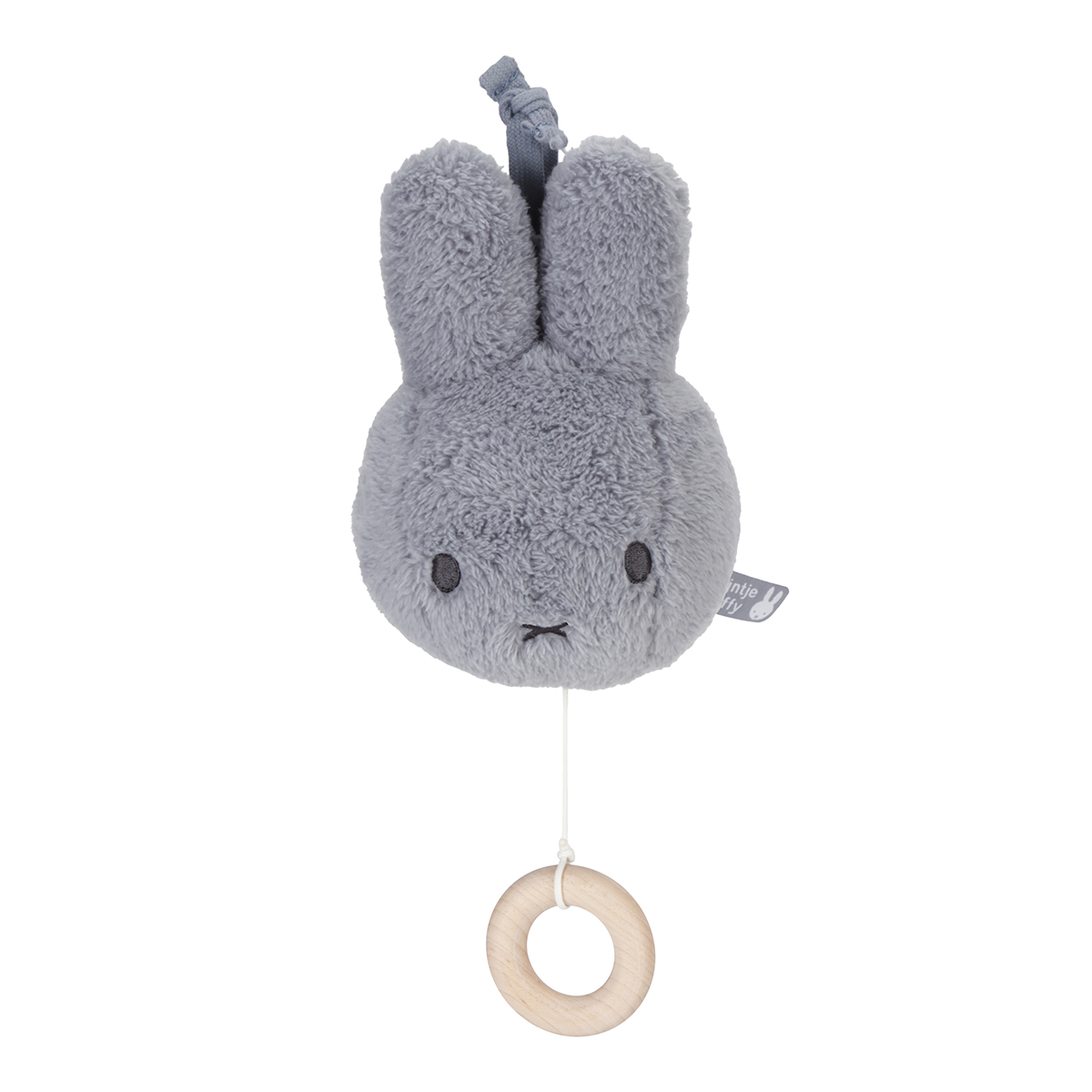 Κρεμαστό Λούτρινο Ζωάκι με Ήχο Miffy Fluffy Ραφ 47-3904 Παιχνίδια Βρεφικά για Μωρά 0 - 6 Μηνών Spitishop