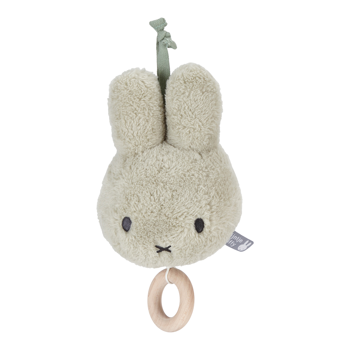 Κρεμαστό Λούτρινο Ζωάκι Με Ήχο Miffy Fluffy Μέντα 47-3905