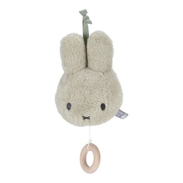 Κρεμαστό Λούτρινο Ζωάκι Με Ήχο Miffy Fluffy Μέντα 47-3905