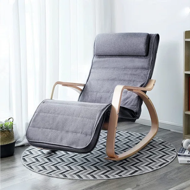 Κουνιστή Πολυθρόνα Relax (55x115x91) Songmics LYY11G