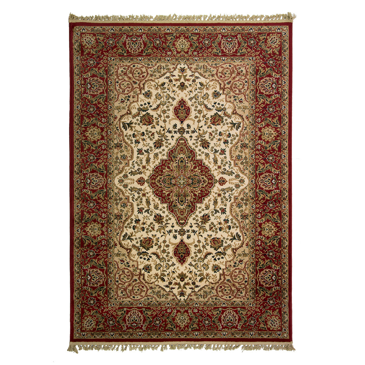 Χαλί Διαδρόμου (80x140) Βιοκαρπέτ Kirman 6802-0077 Ivory