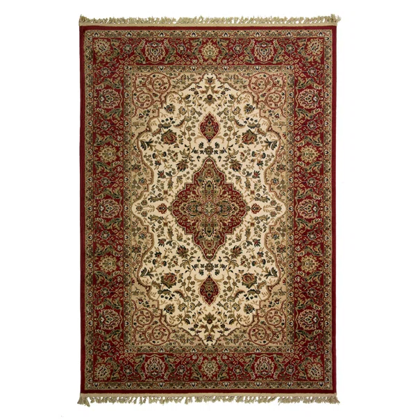 Χαλί Διαδρόμου (80x140) Βιοκαρπέτ Kirman 6802-0077 Ivory