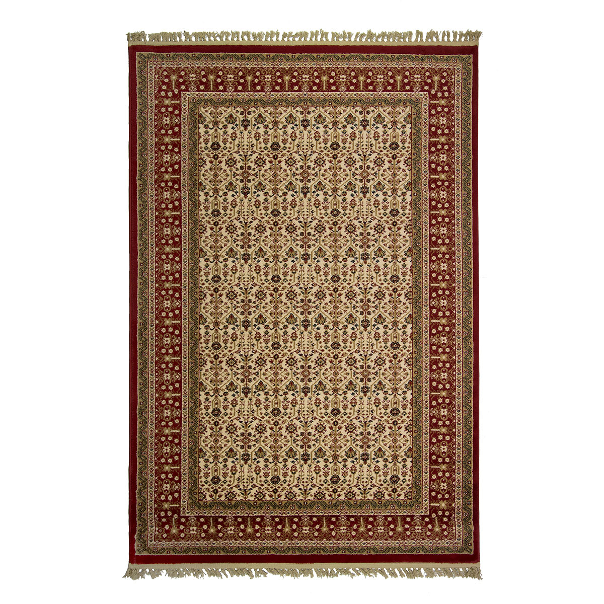 Χαλί Διαδρόμου (80x220) Βιοκαρπέτ Kirman 6808-0077 Ivory