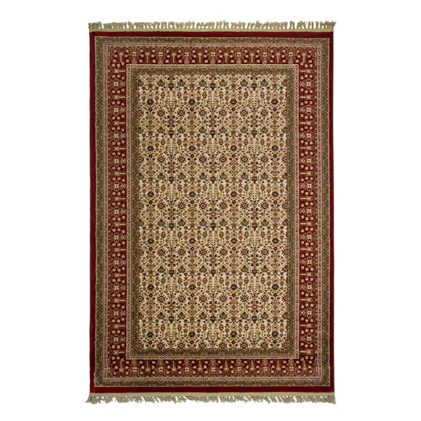 Χαλί Διαδρόμου (80x220) Βιοκαρπέτ Kirman 6808-0077 Ivory