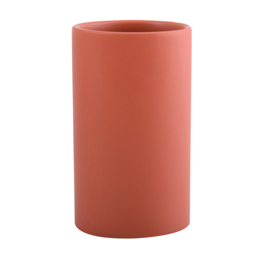 Ποτηροθήκη Μπάνιου (Φ7x11.5) Spirella Tube Matte Terracotta 03203.004