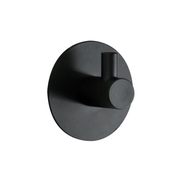 Κρεμαστράκι Τοίχου (Φ5) Bathdeco Meti Round Black 05241.001