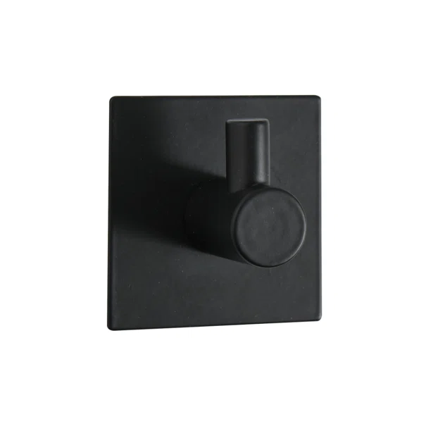 Κρεμαστράκι Τοίχου (Φ4.5) Bathdeco Meti Square Black 05241.002