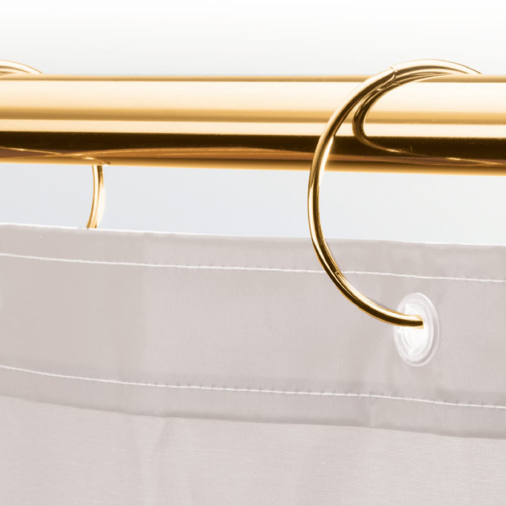 Κρίκοι Κουρτίνας Μπάνιου 12τμχ Spirella Ringo Small Gold 03822.003