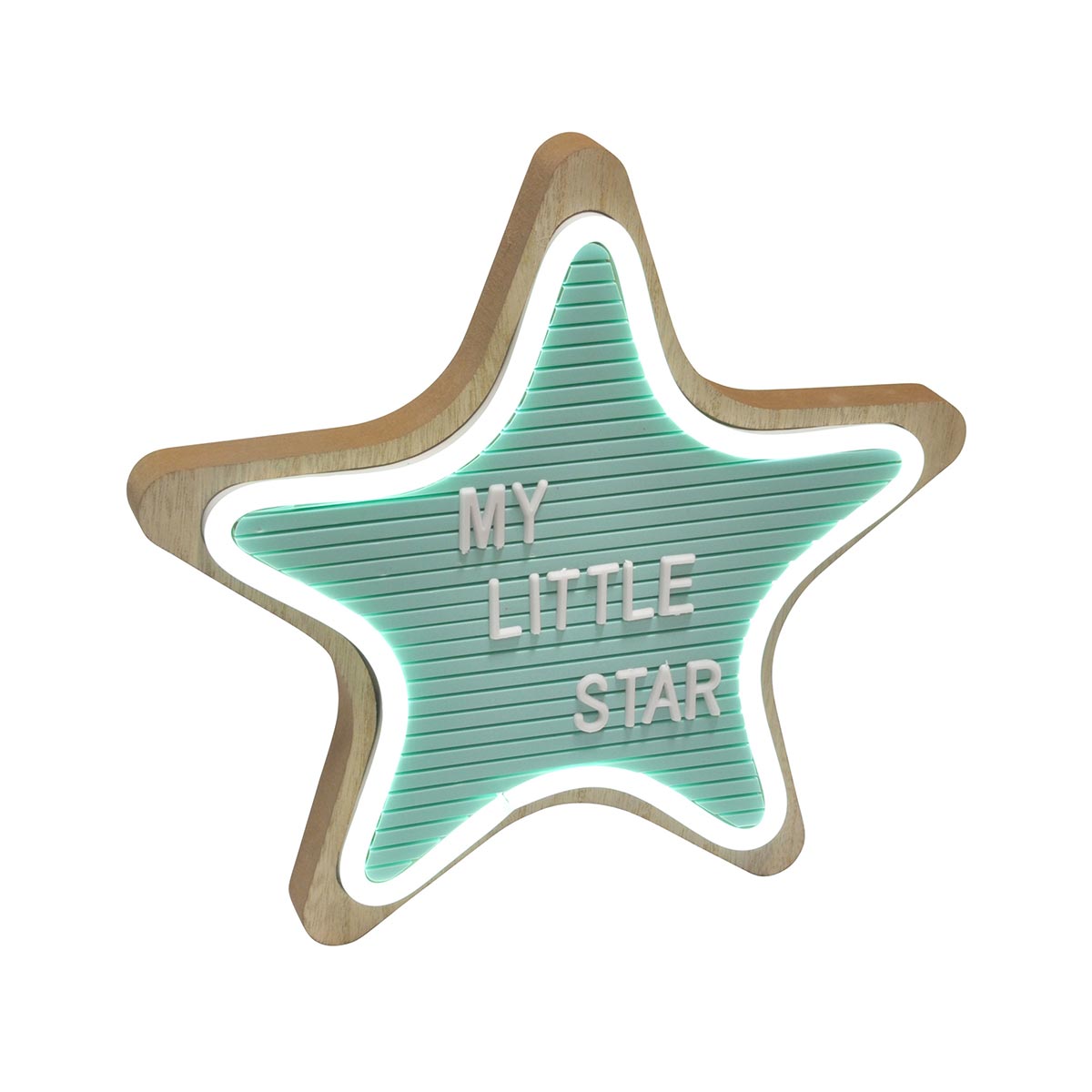 Διακοσμητικό Τοίχου Με Led L-C Sweet Kids Star 6CAD080